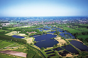 Das imposante Naturschutzgebiet „Rietberger Fischteiche“ steht am 7. November 2021 bei der 11 Kilometer geführten Wanderung auf dem Programm. Bild: Stadt Rietberg