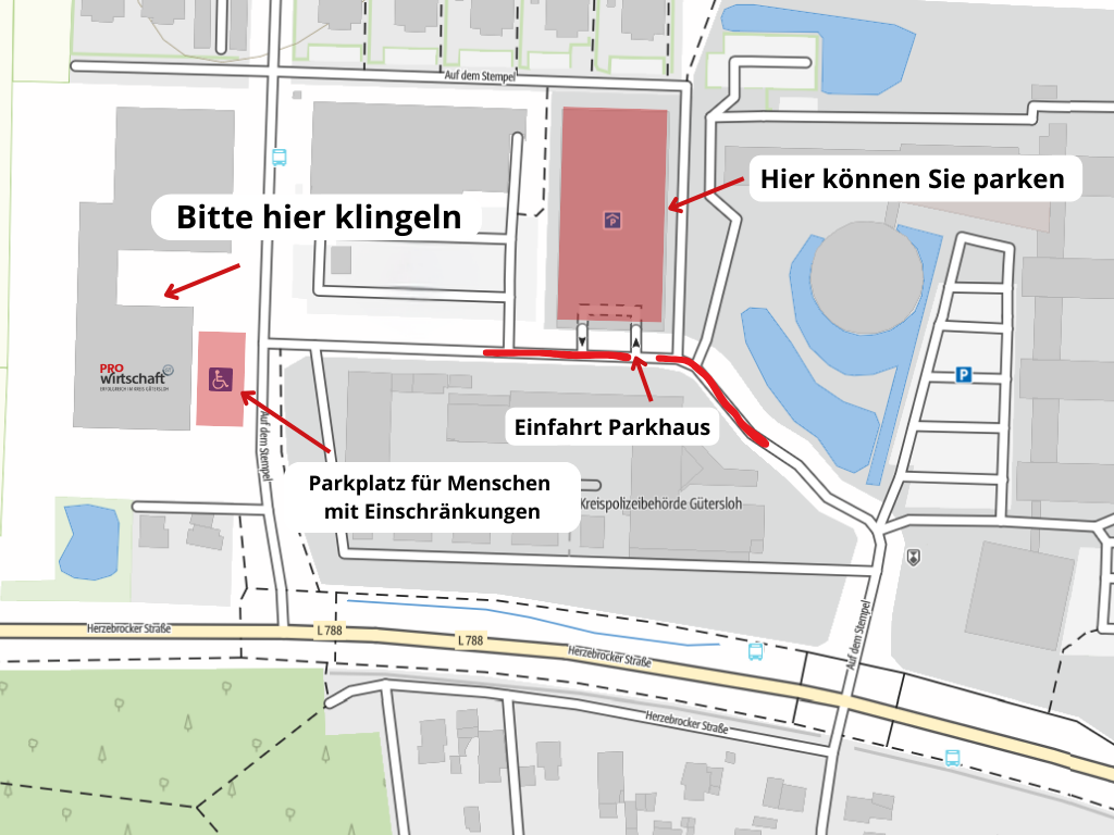 Anfahrt Kreishaus II Anfahrt Kreishaus II