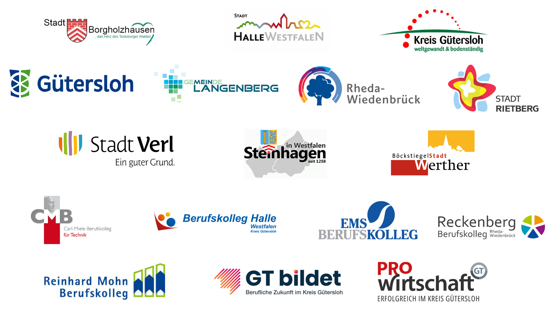 Logos Organisatoren AusbildungsAktion Logos Organisatoren AusbildungsAktion