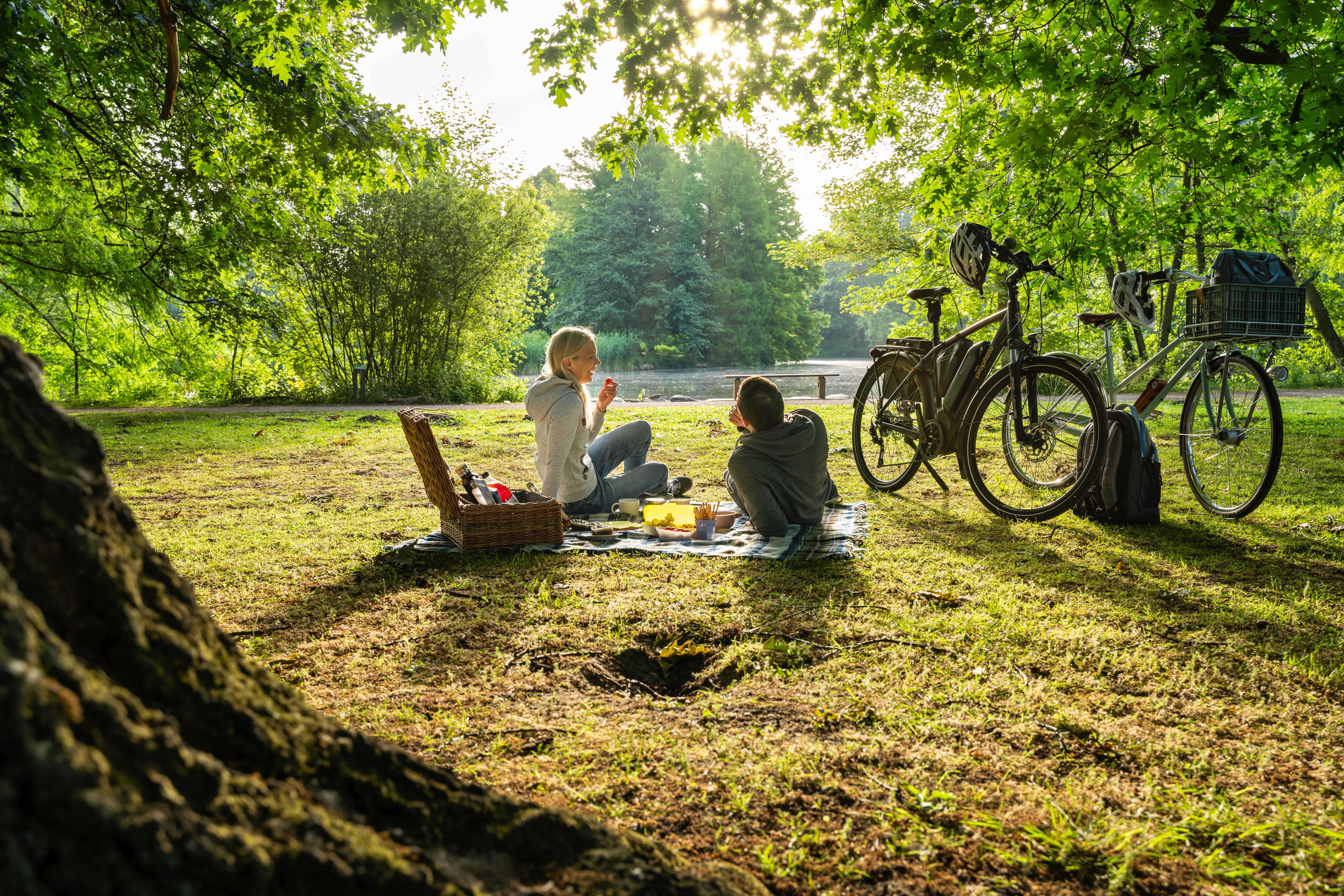 Ob zu Fuß oder mit dem Rad: Im Kreis Gütersloh gibt es einige Touren und Ausflugsziele zu erkunden.  Foto: Patrick Gawandtka
