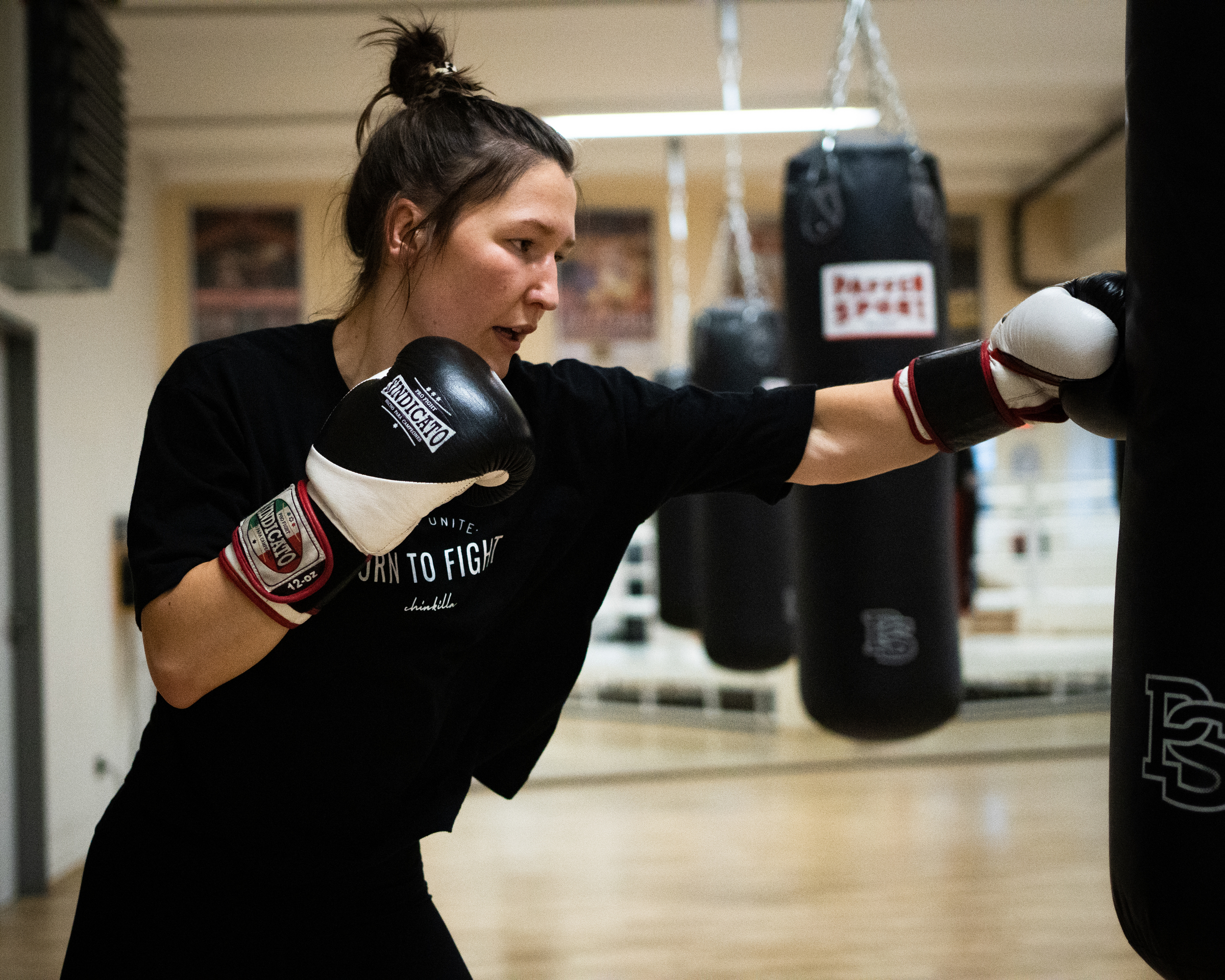 Profi-Boxerin Leonie Giebel macht am 09. August Mut für die eigene Unternehmensgründung. Foto: chinkilla