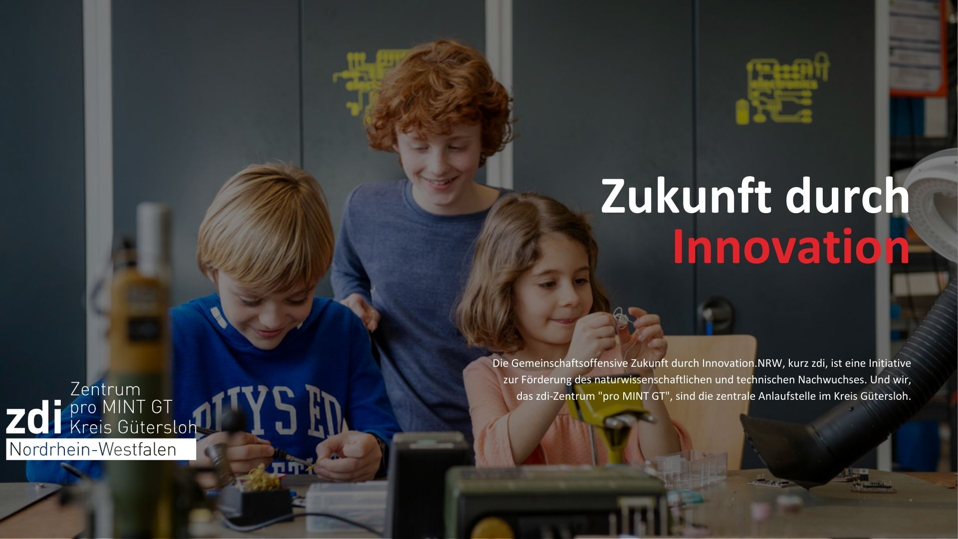 Kinder am tüfteln Kinder am tüfteln