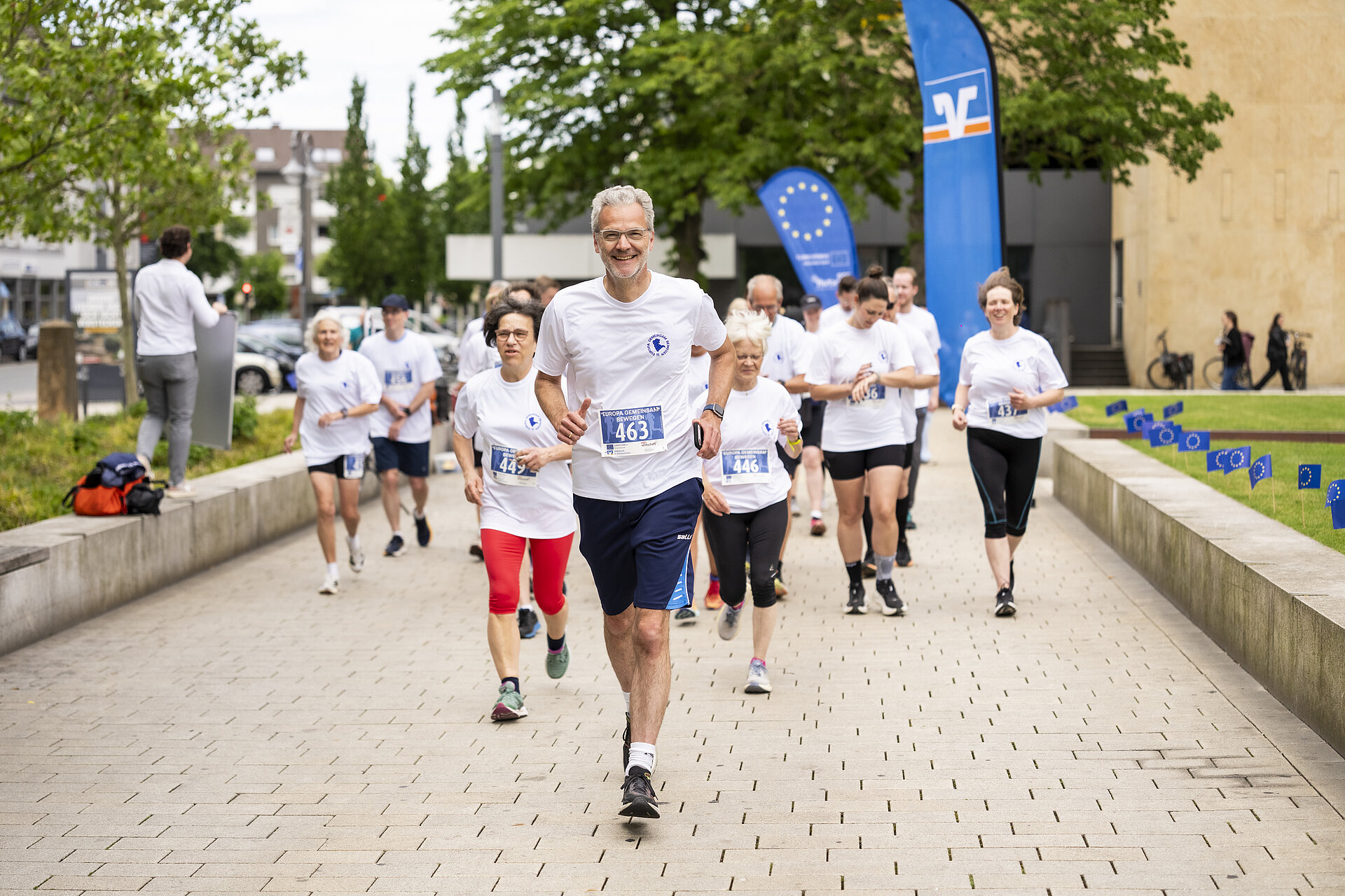 Start vom finalen Europa-Lauf in Gütersloh