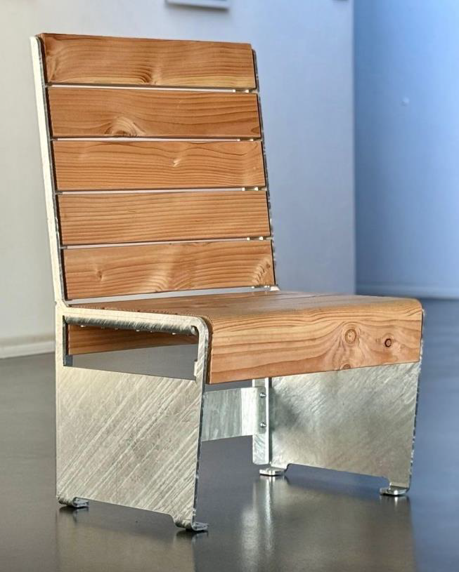 Rückenhoch Bankmodul 1